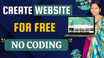 How to create a WEBSITE WITHOUT CODING for FREE | Create Website using AI for FREE in Telugu