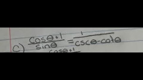 (cos(x) + 1)/sin(x) = 1/(csc(x) - cot(x))