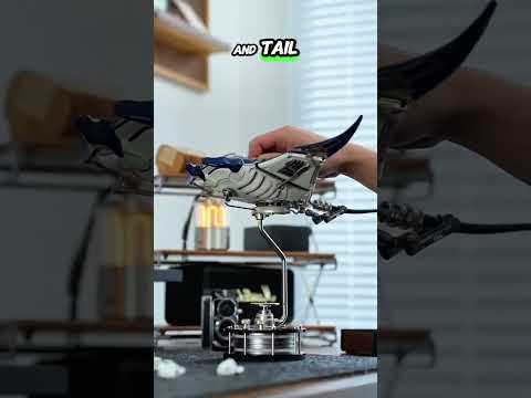 The Coolest Mechanical Manta Ray Mechanicalmodels Steampunk Hobbyists Engineering Stemtoys