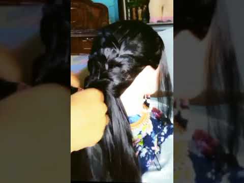 Lace braid hairstyle #hairstyle #short, watch till end.