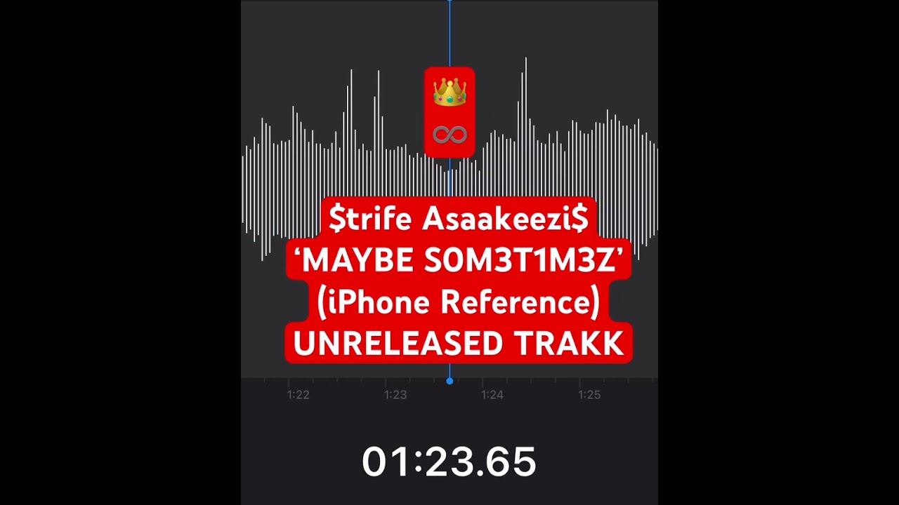 Watch Maybe, Sometimes (UNRELEASED SONG: iPhone Reference) 🌹 #nativehiphop #performance #strizzy on YouTube Watch Maybe, Sometimes (UNRELEASED SONG: iPhone Reference) 🌹 #nativehiphop #performance #strizzy on YouTube