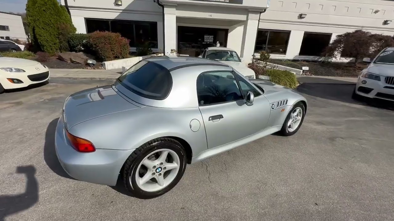 Видеообзор BMW Z3 2.8I ROADSTER 1998 года выпуска. Артикул: G20567
