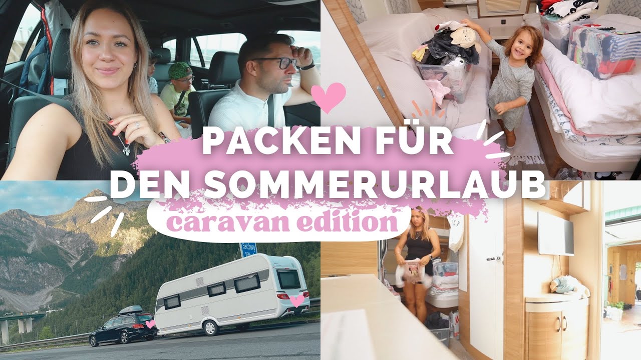 Packen für den Sommerurlaub in Italien🏝️• Vorbereitung für unsere Caravanreise als Familie💪🏼• Tipps