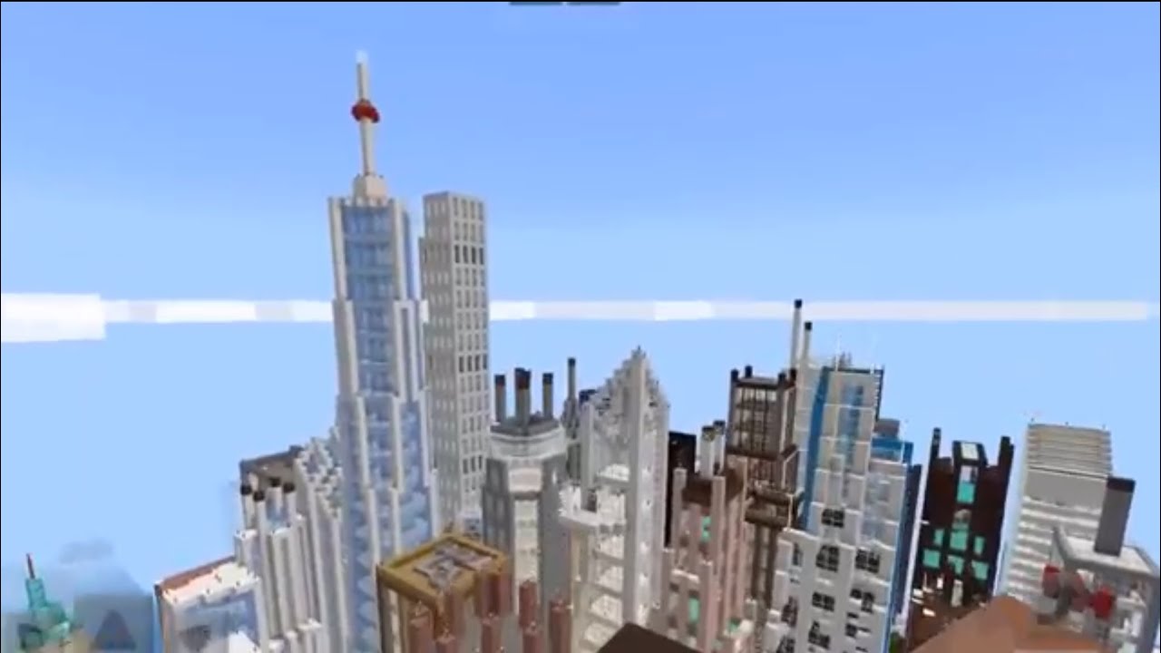 Mine York City in Minecraft PE - YouTube