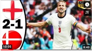 England vs Denmark 2 1  All Gоals & Extеndеd Hіghlіghts   2021 HD