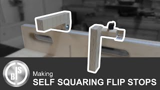 THE BEST UPGRADE | Making Self Squaring Flip Stops for my Small Sled