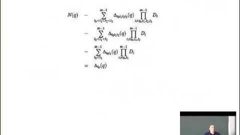 Pierpaolo Mastrolia - The Basic Structure Of Scattering Amplitudes, Part III