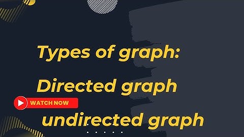 Graph theory /Directed Graph /undirected graph /(Urdu /Hindi )/graphtheory #graph#Types of graph