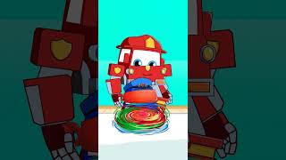 Elige la comida saludable | Aprende Buenos Hábitos | RoboSquad #shorts