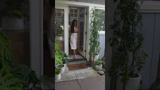 She lives in a cute Tiny Home - only 280 sq ft!  #shorts