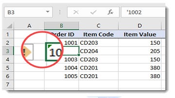 How To Remove Green Triangle In Excel