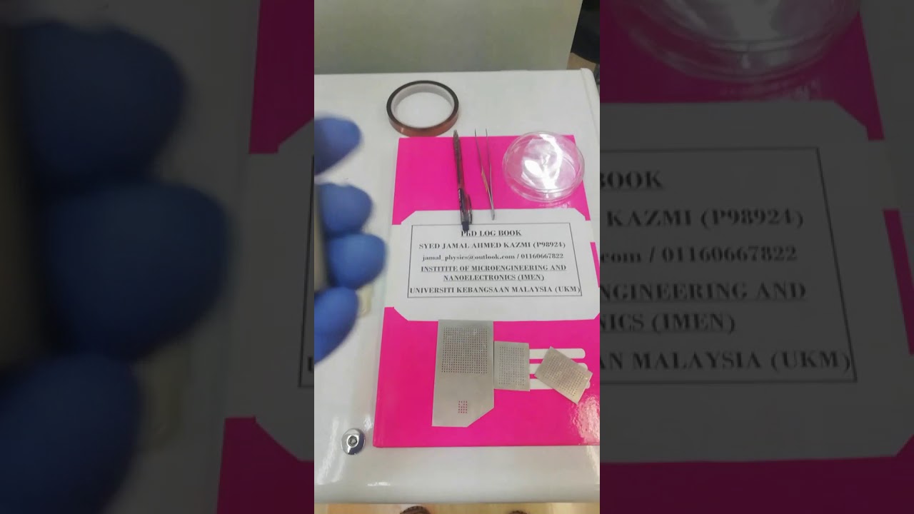 Making top electrode of device using Silver Nanowires (Ag NWs)