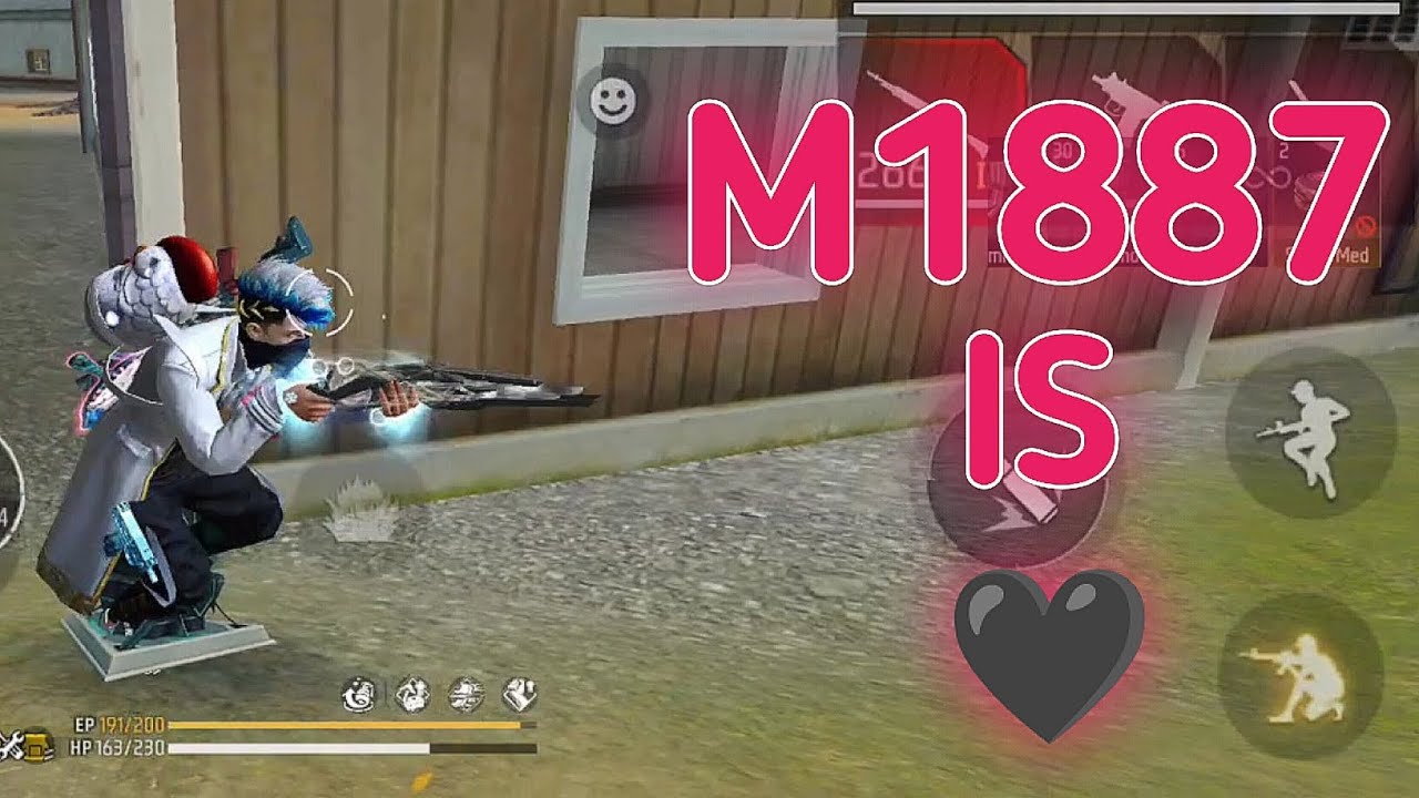 SOLO VS SQUAD || M1887 UNSTOPPABLE GAMEPLAY IN GARENA FREE FIRE ...