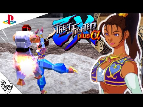 Street Fighter EX Plus Alpha PS1 1997 Pullum Purna Playthrough LongPlay 