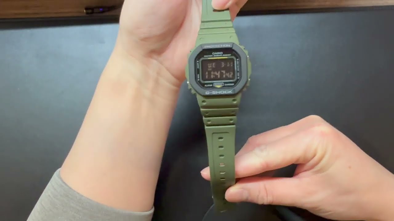 G-SHOCK DW-5610SU Review | Military Green Vibes 💚🔥 - YouTube