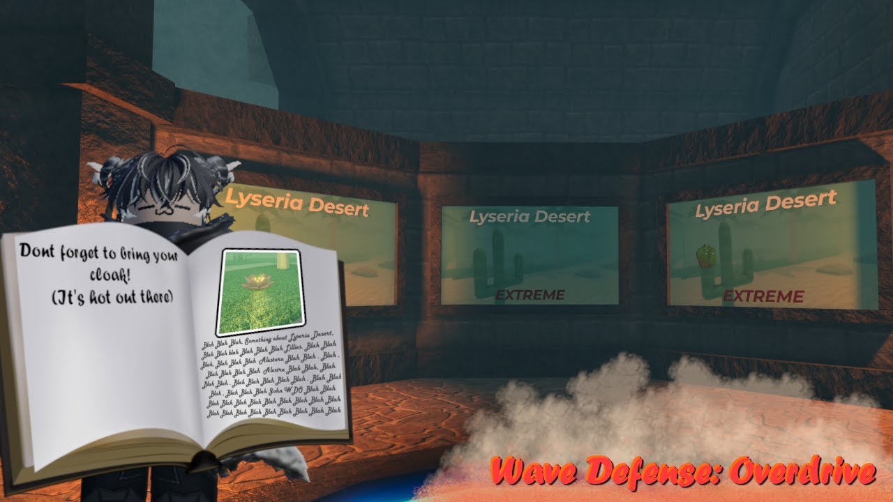 An Unofficial Guide for Lyseria Desert || Wave Defense: Overdrive