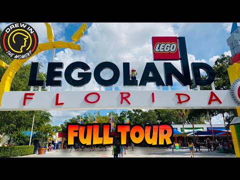 FULL Walkthrough Legoland Florida Theme Park FULL Walkthrough TOUR!