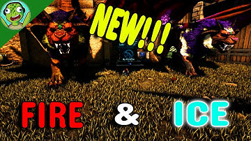 Ark Survival Evolved DOX ep.18 - NEW Fire and Ice MANTICORES!!!