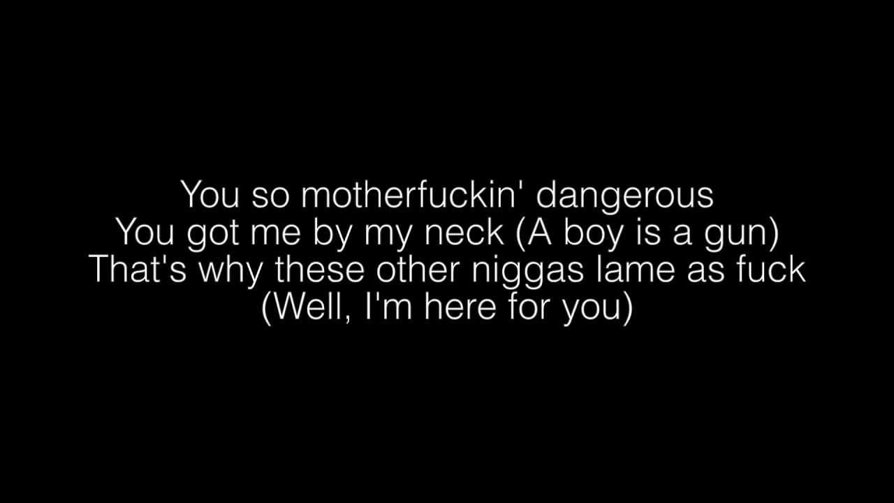 Tyler The Creator  A Boy Is A Gun Lyrics