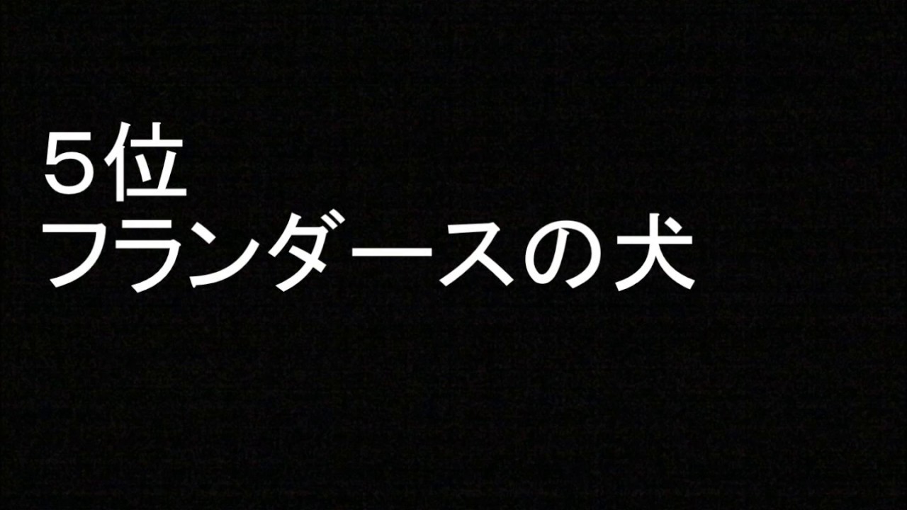 世界名作劇場のアニメ おすすめベスト ランキング Youtube