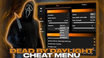 🟧**UPDATED** TOP Cheat Menu - Dead By Daylight | Best Hack For DBD | Many Functions | FREE 100%🟧