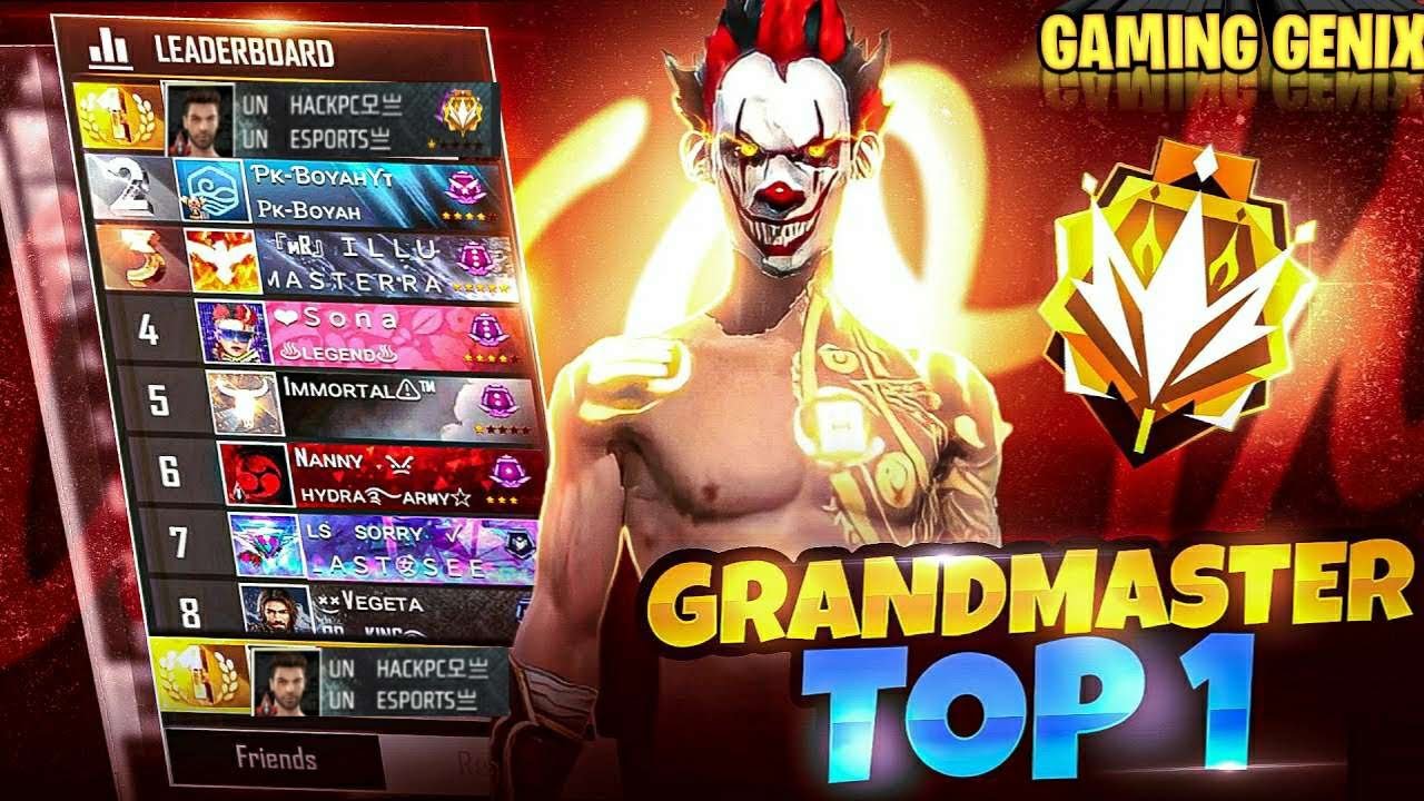 FREE FIRE CS RANK PUSH GRANDMASTER serious push!!!|| GW BROTHERZ - YouTube