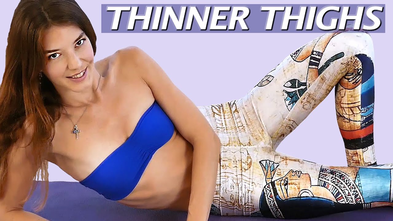 ⁣Slimmer Inner Thighs & Skinny Legs Workout for Beginners, At Home Fitness, Thigh Gap