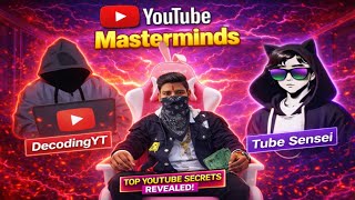 How @decodingyt Dominates YouTube : HisSECRET And @TubeSenseiofficial Beat the YouTube Algorithm.
