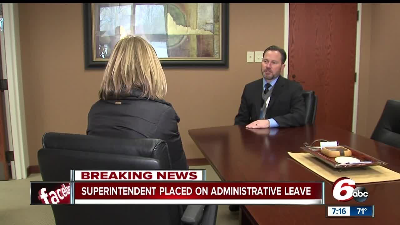 Carmel Clay Schools superintendent placed on administrative leave - YouTube
