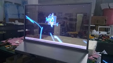 55inch transparent OLED display
