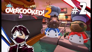 บอกว่าสับเนื้อแล้วอย่าโยนลงเหว!! : Overcooked!2 Part2