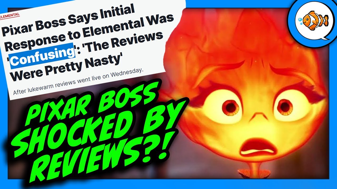 Pixar Boss SHOCKED by Bad ‘Elemental’ Reviews?!