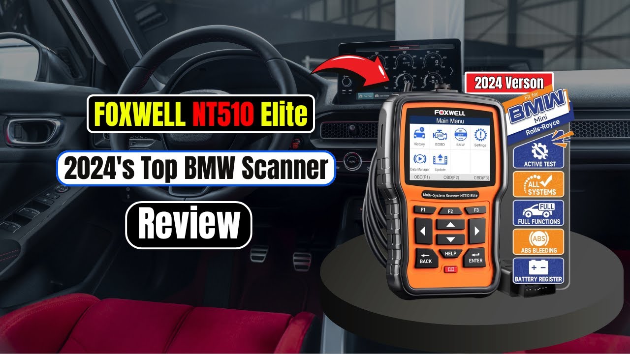 FOXWELL NT510 Elite: The Ultimate BMW Scanner | - YouTube