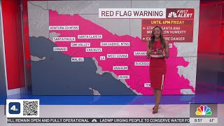 First Alert Forecast: 9 p.m. Thursday wildfire update