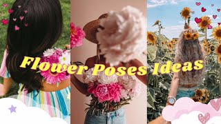 25 Easy Posing Ideas With Flowers Instragram Photo Ideas 2021