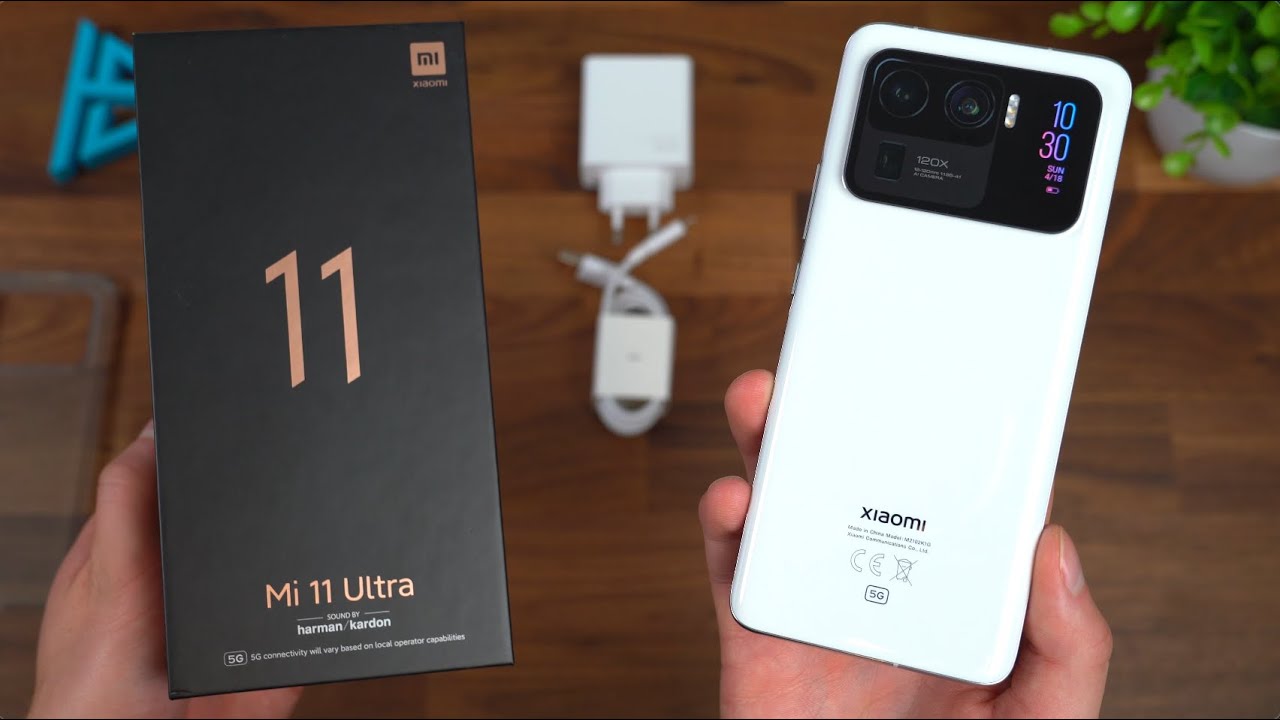 Xiaomi Mi11 Ultra 白 12GB+256GB 充電器付き Xiaomi Mi 11 Ultra