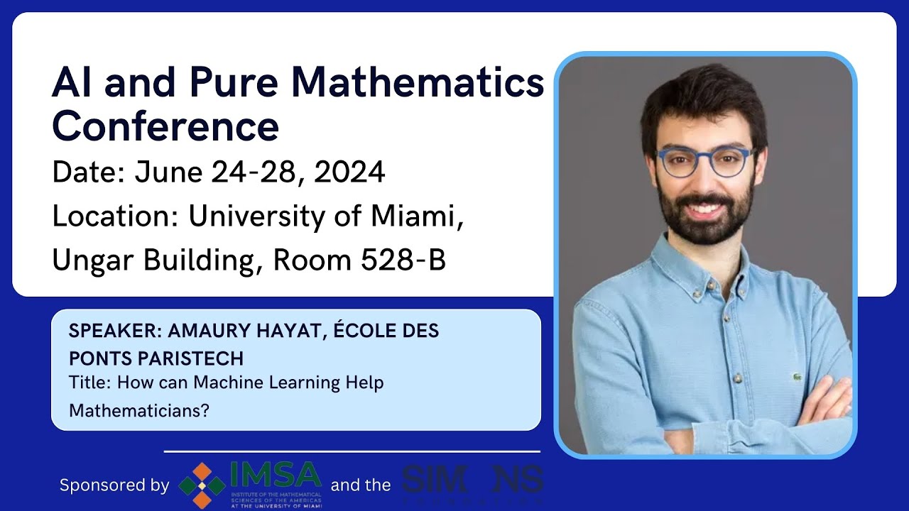 Amaury Hayat cole Des Ponts ParisTech How Can Machine Learning Help Amaury hayat cole des ponts paristech how can machine learning help
