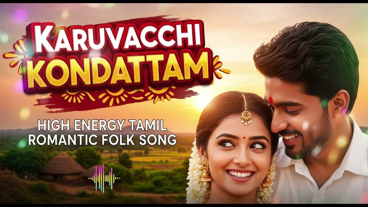 Karuvacchi Kondattam - Official Video | Tamil Tribal Folk Love Song 2026 | High Energy Mix
