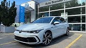 Vw Golf 8 R Line Blue Blau Walkaround Youtube