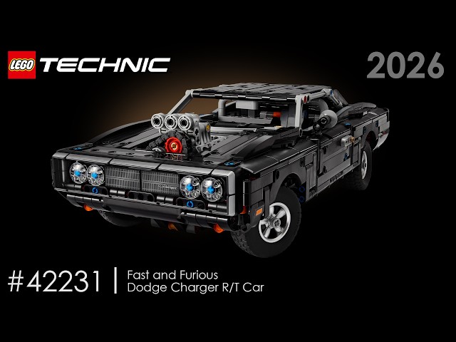 LEGO Technic - Fast and Furious Dodge Charger R/T Car 42231