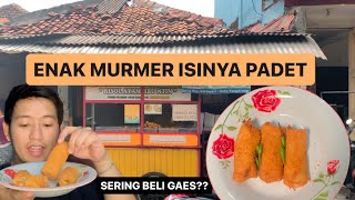 RAME SETIAP HARI, MAKANNYA PAKE CABE RAWIT MANTEP BANGET!! RISOLES IBU ENTIN - MOTOVLOG KULINER