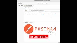 Send JSON Data Using Postman | API Tutorial #shorts #devops #postman