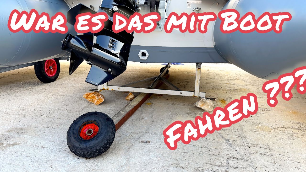 Mehr als ein Rad ab | War es das mit Boot Fahren in KROATIEN