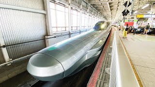 【22m😲】DÜNYANIN EN UZUN BURUN TRENİ (ALFA-X) / Japon Shinkansen Sendai~Tokyo🚄