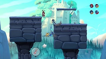Brawlhalla random friendly  2v2 team combo