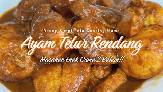 Resep Rendang Ayam & Telur Empuk, Gurih, dan Kaya Rasa!