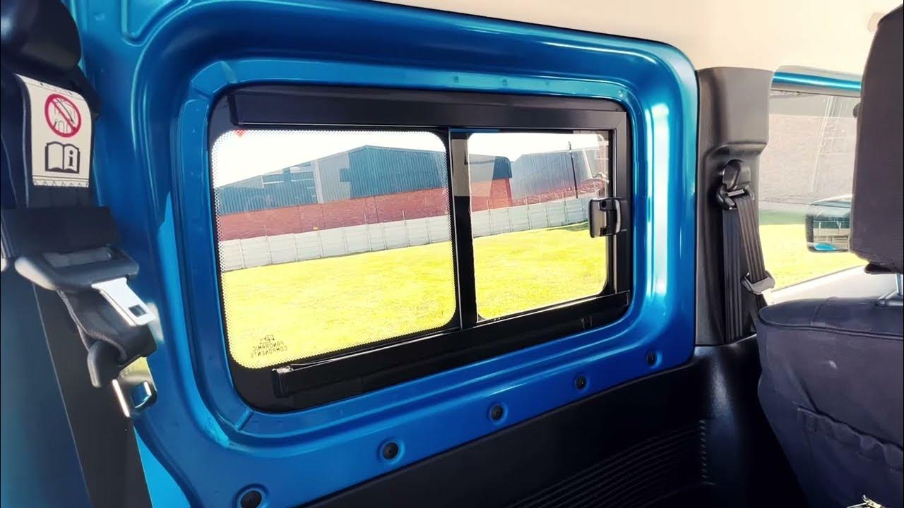 Jimny JB74 3 Door Rear Window Upgrade Sliding windows for back seat