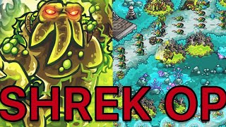 Can You Beat The Kingdom Rush Vengeance Post Game (On IMPOSSIBLE) With Just Swamp Thing?