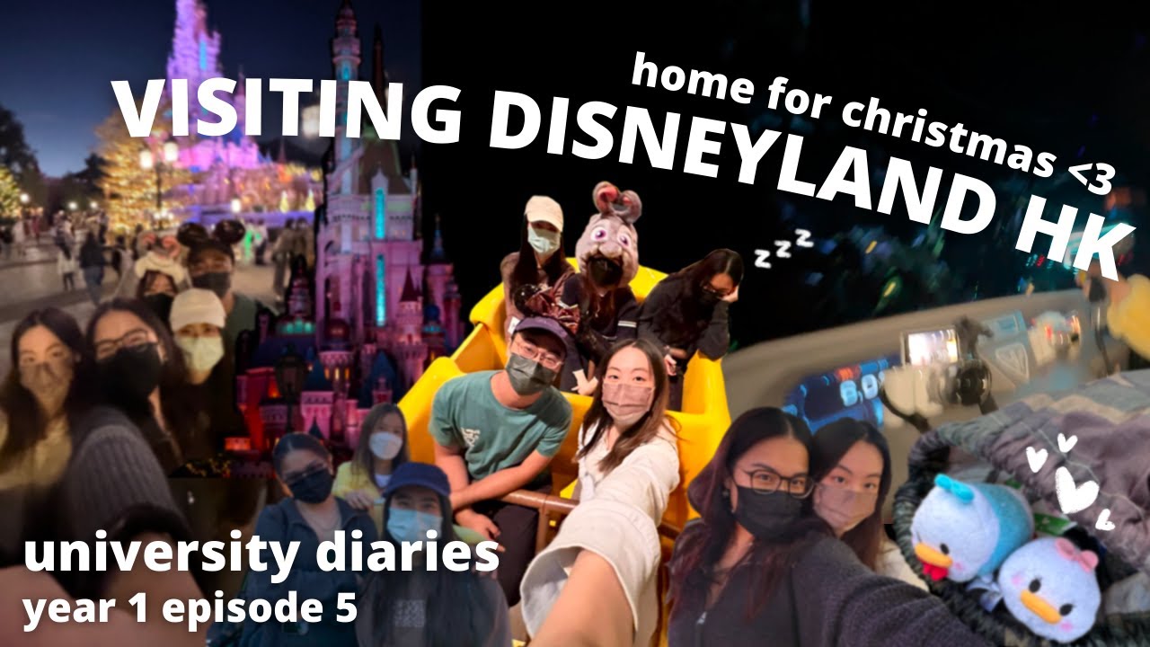 Home for Christmas | Hong Kong: Disneyland vlog | Gobi Cheung