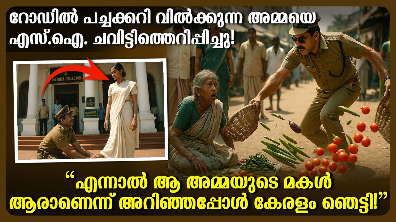 റോഡിൽ പച്ചക്കറി വിൽക്കുന്ന അമ്മയെ എസ്.ഐ. ചവിട്ടി! മകൾ ആരെന്നറിഞ്ഞ് കേരളം ഞെട്ടി!